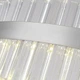 Люстра светодиодная подвесная LUMINARIA SOFIA 120W R CHROME/CLEAR 600/1000 APP 220V IP20, LED светильник с пультом ДУ - изображение 6