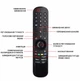 Пульт с гироскопом и микрофоном Magic Remote AN-MR24GA для телевизоров LG Smart TV (AKB76045003) - изображение 6