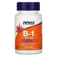 Витамины Now Foods B-1 100 мг 100 таблеток - изображение 1