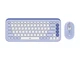 Комплект (клавиатура, мышь) беспроводной Logitech Pop Icon Combo Lilac (920-013078) - изображение 1