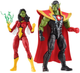 Zestaw figurek Hasbro Marvel Avengers Beyond Earth Mightiest Skrull Queen & Super Skrull 2 szt (5010996142535) - obraz 2