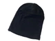 Шапка балаклава спортивная зимняя флисовая One size, черная - изображение 1