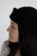 Панама матроса с шерсти D.Hats черного цвета с разрезом - изображение 6