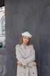 Панама матроса с шерсти D.Hats молочного цвета с разрезом - изображение 5