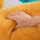 Мягкая игрушка обнимашка Большой Котик Руди 130 см My Kigu Плюшевый Оранжевый (9092) - изображение 3