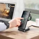 Беспроводная зарядная станция TheGeneral 3 в 1 SwiftFlow 15 Вт Fast Charger Черная (40050919-01) - изображение 5