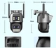Уличная WiFi IP камера Besder A20QQ 15Мп черная 3 объектива Zoom 10-кратный - изображение 8