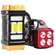 Фонарь переносной HB-2678-25W+2COB, power bank, Li-Ion аккумулятор, солнечная батарея, ЗУ microUSB, Box - изображение 3