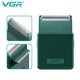 Электробритва VGR V-376 GREEN шейвер, выдвижной триммер - изображение 3