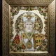 Набор для вышивания бисером иконы ARHIBIS Святой Николай 21х25 см (ЖК-4007) - изображение 7