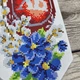 Набор для вышивания бисером ARHIBIS Пасхальный бант на корзину (24166) - изображение 5