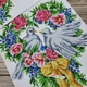 Набор для вышивания бисером ARHIBIS Свадебного рушника с голубями 30*220 см (8042) - изображение 5
