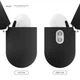 Чехол Elago Silicone Basic Case with Nylon Lanyard Black для Airpods Pro 2nd Gen (EAPP2SC-BA+ROSTR-BK) - изображение 3