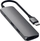 Адаптер Satechi Aluminum Type-C Slim Multi-Port Adapter 4K Space Gray (ST-CMAM) - зображення 5