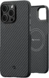 Чохол-накладка Pitaka MagEZ Case 3 Twill 1500D Black/Grey для iPhone 14 Pro (KI1401P) - зображення 2