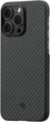 Чохол-накладка Pitaka MagEZ Case 3 Twill 1500D Black/Grey для iPhone 14 Pro (KI1401P) - зображення 9