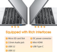 Ноутбук 15.6" Sgin M15 Intel Celeron N4000 RAM 4GB SSD 128GB Windows 11 (UKR) - зображення 6