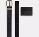 COACH набір ремінь+картхолдер Boxed Card Case and Belt Set In Signature Canvas Black - зображення 2