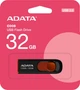 Флеш память USB ADATA C008 32GB USB 2.0 Black/Red (AC008-32G-RKD) - изображение 3