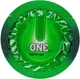 Презерватив One Glowing Pleasure Світиться у темряві 1 шт (ROZ6400229467) - зображення 1