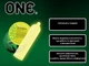 Презервативи One Glowing 5 шт в кейсі, що світяться в темряві (ROZ6501051993) - зображення 4
