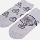 Skarpety damskie krótkie YOCLUB Funny Cotton Socks 35-38 Szare (5904921661881) - obraz 3