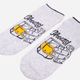 Шкарпетки чоловічі короткі бавовняні YOCLUB Funny Cotton Socks 35-38 Сірі (5904921661973) - зображення 3