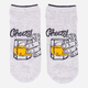 Шкарпетки чоловічі короткі бавовняні YOCLUB Funny Cotton Socks 35-38 Сірі (5904921662000) - зображення 2