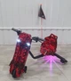 Дрифт-карт ElectrO Crazy Bug Premium 350W Пламя - изображение 2