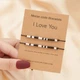 Браслеты парные для влюбленных I Love You на азбуке Морзе - изображение 7