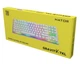 Клавиатура игровая механическая HATOR HTK-551UA White Gravity X TKL Orange - изображение 9