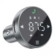 АЗП у прикурювач для автомобіля Proove FM Launcher Sound Sync 30W (PD+QC3.0) Type-C+USB, сірий - зображення 4
