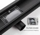 Душевой трап Gappo 70х700 мм, нержавеющая сталь, черный G87007-36 - изображение 6