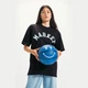 Баскетбольний м'яч Market Smiley Blue Basketball, розмір 7 - изображение 8
