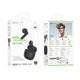 Беспроводные наушники HOCO EW201 Graceful true wireless BT headset, BT5.4, 30mAh, 320mAh, 4h, black - изображение 3
