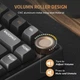 Клавиатура Игровая ROYAL KLUDGE R75 Чёрная Проводная Механическая, RGB Подсветка, С Поддержкой HOT-SWAP. Silver Switch - изображение 4