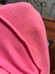 Світшот жіночий OLIVIA 2479 широкий оверсайз утеплений вишивка малюнок one size рожевий - зображення 3