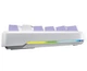 Клавиатура игровая механическая Aula Mechanical Aula F-87 White-Purple KRGD Blue switch - изображение 2