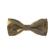 Бабочка Bow Tie House маленькая кожаная Bronze 10374S - изображение 1