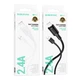 Кабель Lightning Borofone BX111 2.4A Чорний - зображення 2