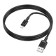 Кабель синхронізації Borofone BX111 2.4A USB-A to Lightning 1 м Black (35626_3462268) - зображення 1