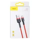 Кабель usb baseus to micro 24a camklf-b красный - изображение 2