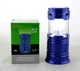 Фонарь для кемпинга с аккумулятором SH 5800/ 2025 Solar фонарик USB на солнечной батарее с ручкой синий - изображение 5