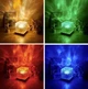 Ночной куб проектор северного сияния RGB Настольная лампа 4 цветов Проекция водяной волны LED светильник USB - изображение 3