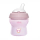 Пляшечка для годування пластикова 150 мл рожева Chicco Natural Feeling Color 0m+ (8058664153619) - изображение 1