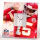 Часы "Патрик Махоумс. Patrick Mahomes" игрок NFL, для фанатов НФЛ, американский футбол, подарок для спальни, клуба, бара - изображение 1