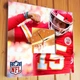 Часы "Патрик Махоумс. Patrick Mahomes" игрок NFL, для фанатов НФЛ, американский футбол, подарок для спальни, клуба, бара - изображение 2