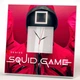 Часы "Сериал Игра в кальмара. Squid Game" подарок фанатам сериала Netflix, стильное украшение спальни, кафе, бара - изображение 1