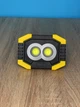 Прожектор LED 5W 2COB 200+100LM (сбоку) 6500 IP44 жёлто-черний "LEMANSO" LMP80 - изображение 1