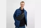 Чоловіча сумка-бананка Coach Warren Belt Bag In Signature Canvas (сіра) - зображення 5